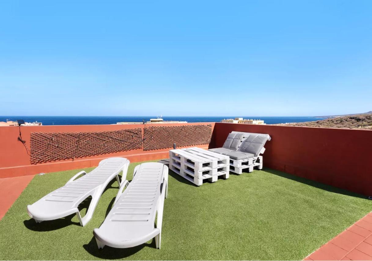 Resimar Con Vistas Al Mar En Candelaria Santa Cruz de Tenerife Exteriör bild